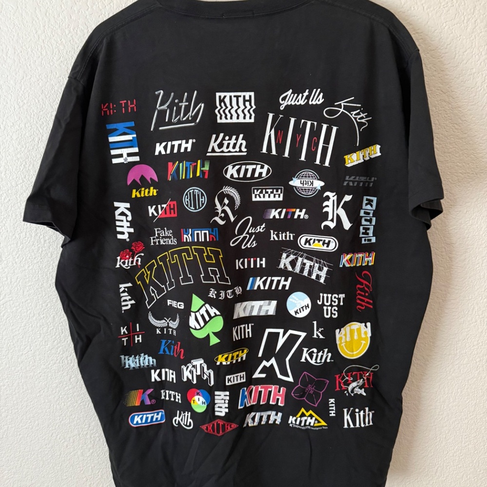 KITH MONDAY PROGRAM NOVEL TEE BOGO 9 YEARS OF LOGOS